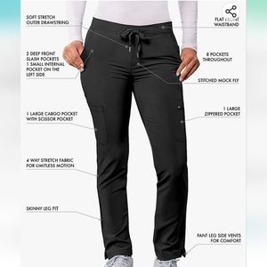 Adar Petite Scrub Pants